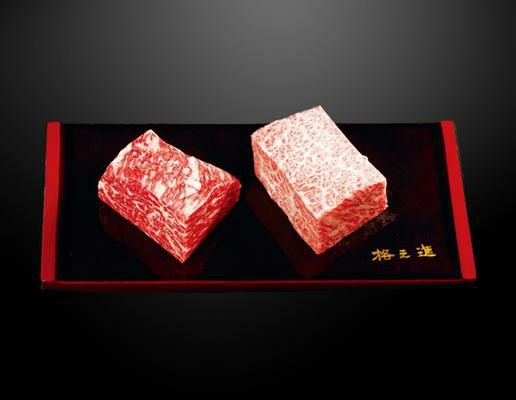 門崎熟成肉 塊焼き・塊肉（赤身&霜降り：120g×2個）