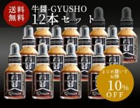 【お得なまとめ買いセット】牛醤-GYUSHO 12本セット 送料無料